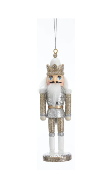 Gold & Silver Ornament--White Crown