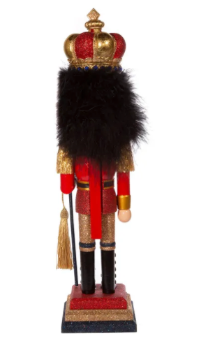 #60 18" Red & Gold King Nutcracker