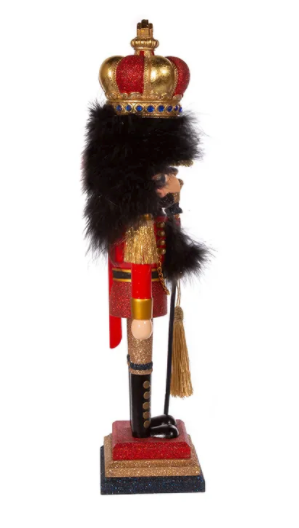 #60 18" Red & Gold King Nutcracker