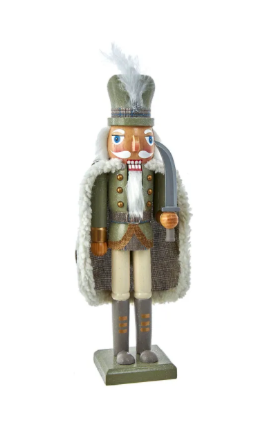 #36 15" Casual Green Nutcracker