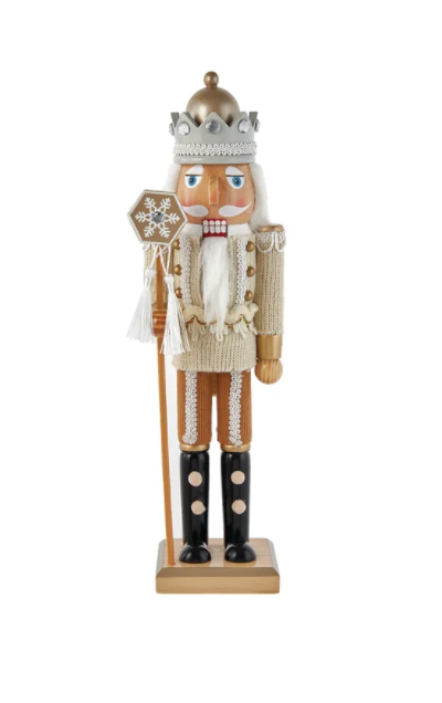 15" Macrame Nutcracker