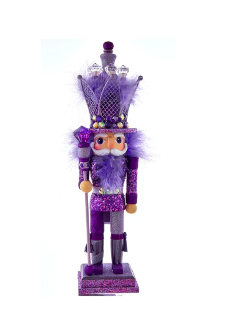 #53 16" Purple King Nutcracker